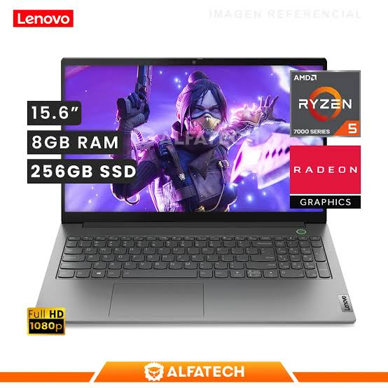 LAPTOP LENOVO V15 G4 AMN AMD RYZEN 5 7520U 8GB LPDDR5-5500 MHZ 256GB SSD