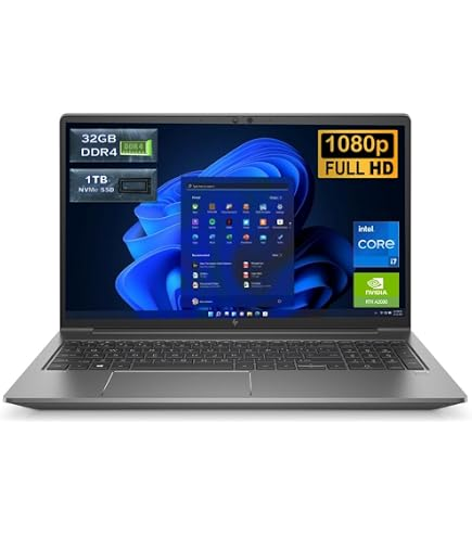 WORKSTATION MOBILE HP ZBOOK POWER FURY 15 G8 Intel Core i7-11850H 2.5Ghz 8 Nucleos 16 Sub-Procesadores Max. Turbo 4.8Ghz 24MB Cache 32GB DDR4 SSD 1.0TB M.2 NVMe